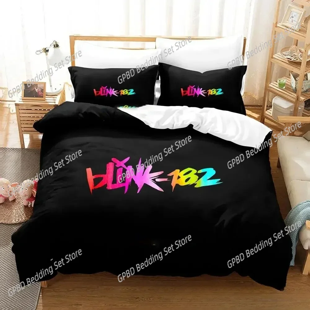 

Blink-182 3D NEW Duvet Cover Pillowcase Bedding Set Adult Boy Girl Bedroom Decoration Children Single Double Large