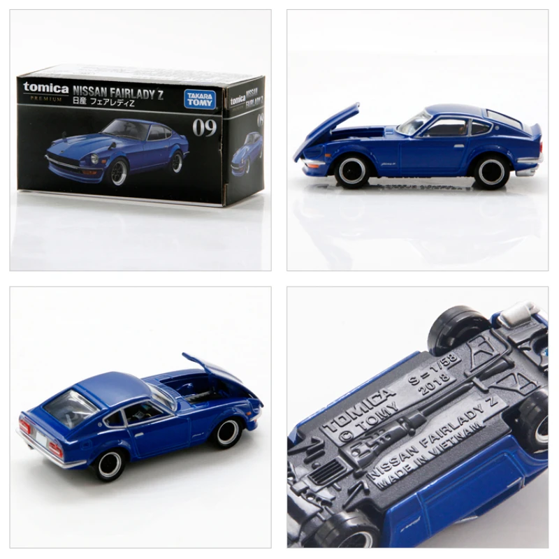 TAKARA TOMY Tomica Premium TP09 NISSAN FAIRLADY Z Car Alloy Toys Motor Vehicle Diecast Metal Model Kids Xmas Gift Toy for Boys