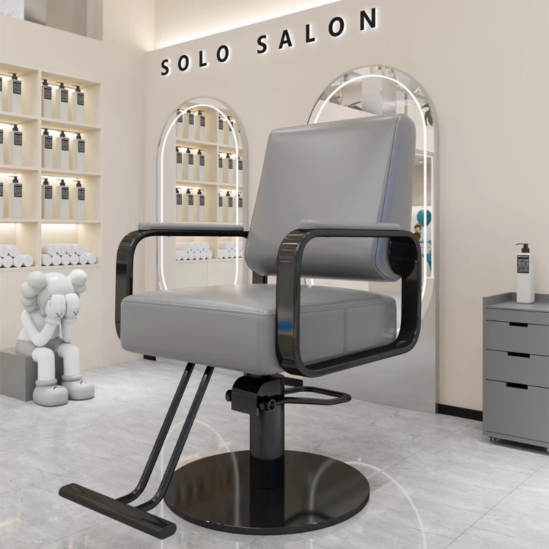 

Reclining Professional Barber Chair Salon Chair HydraulicStylist Chair Hairdressing Beauty Equipment Friseure Stuhl Furniture