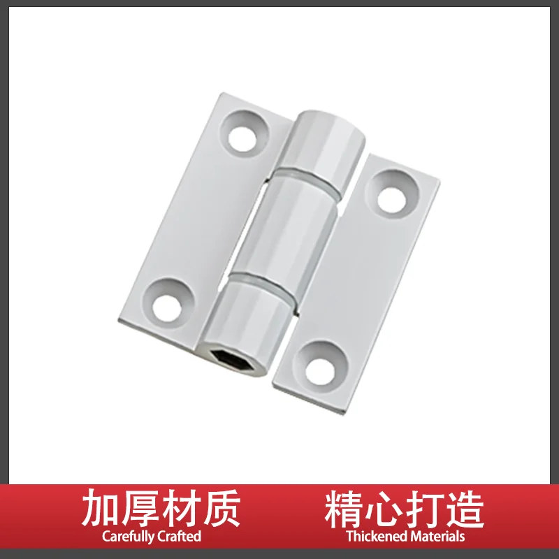 Activity Machinery Box Equipment Can Stop At Will Aluminum Alloy Silver Commercial  Torque Damping Hinge