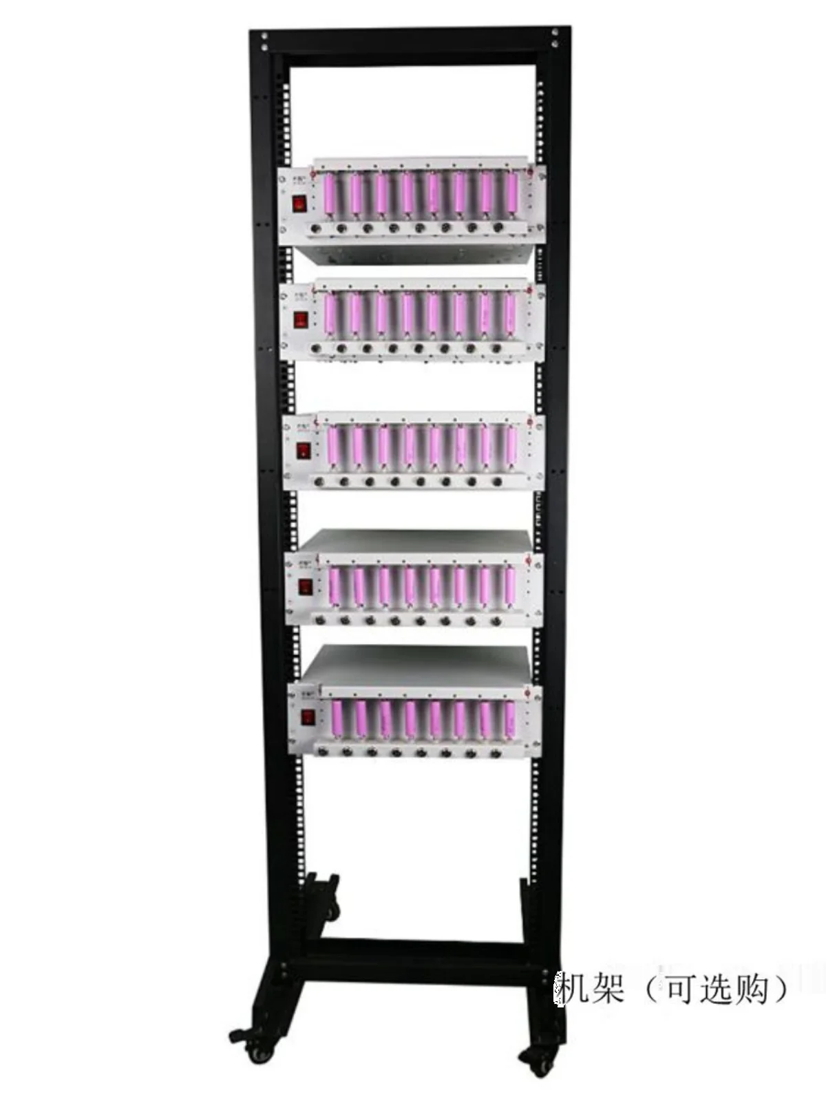 EBC-X 8-Channel Battery Sub-Capacity Cabinet Ternary Lithium Iron 18650 Battery Capacity Measuring Instrument Fiberglass Cycle