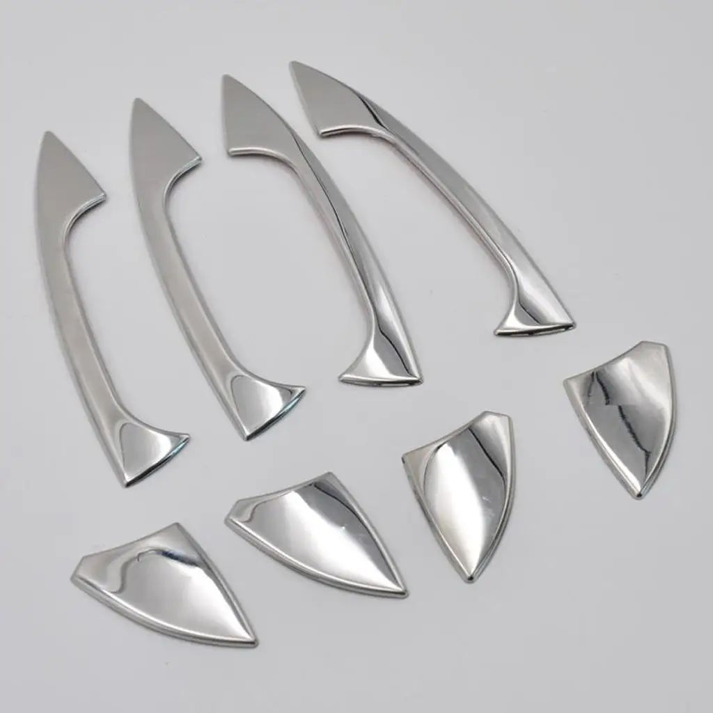 Car Steel Chrome Door Handle Cover Trim For  ML Class W164 06-11