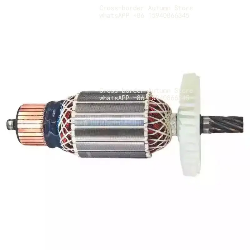 8‑Teeth Motor Armature Rotor For Steel Cut‑Off Machine Profile Cutter Power Tool Replacement Spare Parts