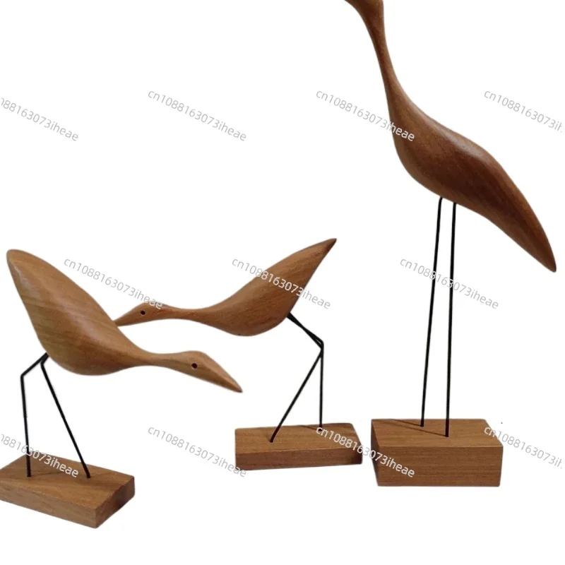 

Скандинавские фигурки, миниатюры из цельного дерева, украшения, креативные предметы для столешницы, очень милая форма, украшения для дома для гостиной