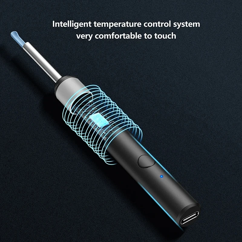 الذكية البصرية الأذن نظافة اللاسلكية HD الأذن العصي منظار الأذن USB C شحن المنظار أداة Earpick كاميرا صغيرة الرعاية الصحية مجموعة ل أ