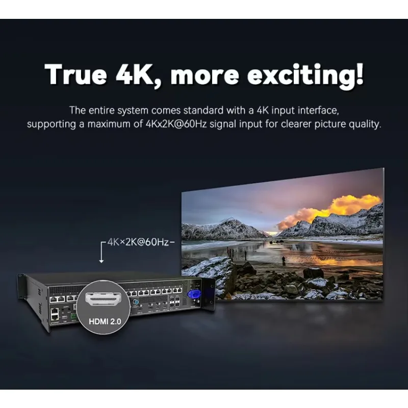 Novastar VX400 Pro LED Video Processor RGB HD Full Color Led Display Advertising Screen view 6