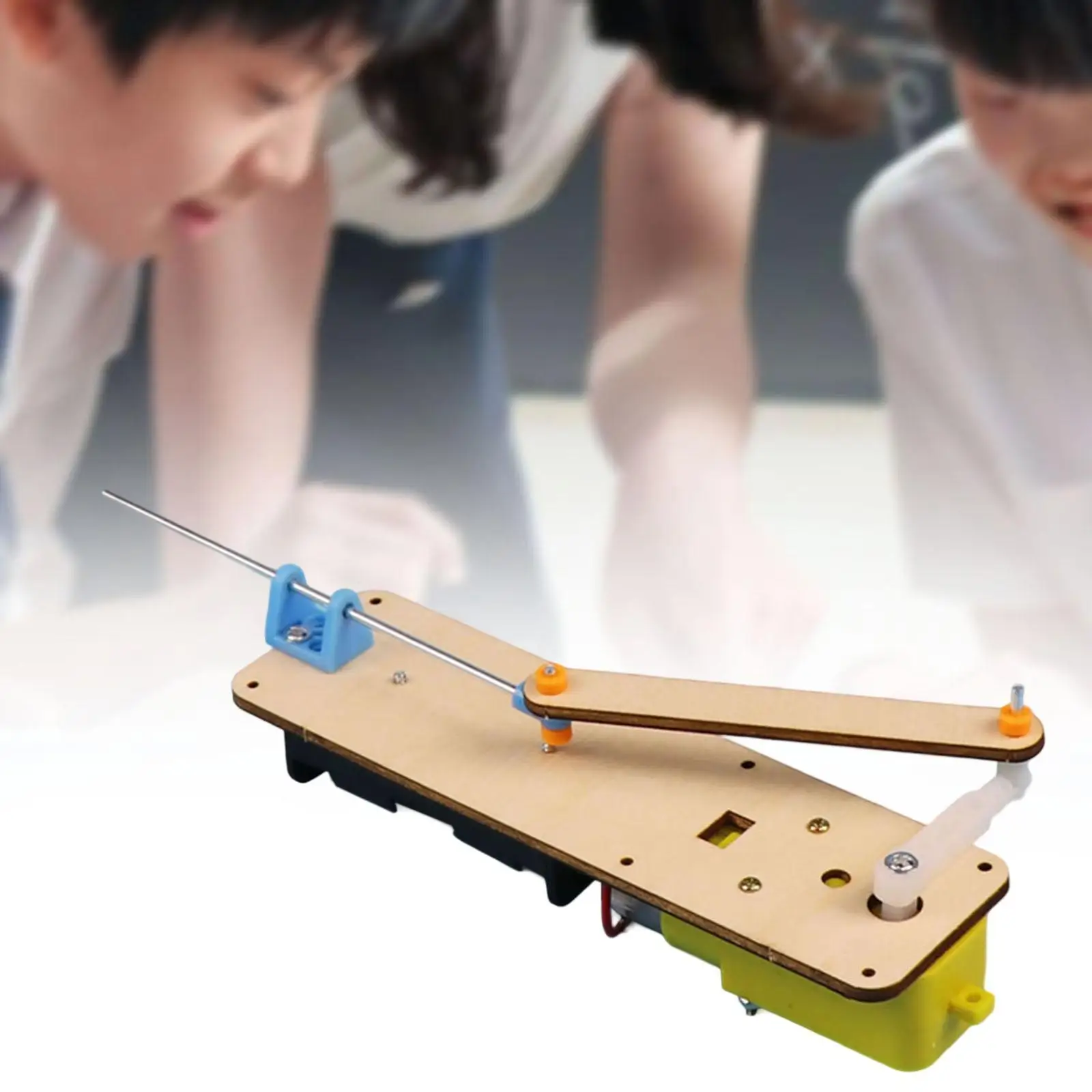 Biella alternativa macchina a movimento lineare autoassemblaggio sussidi didattici set di esperimenti per studenti elementari adolescenti