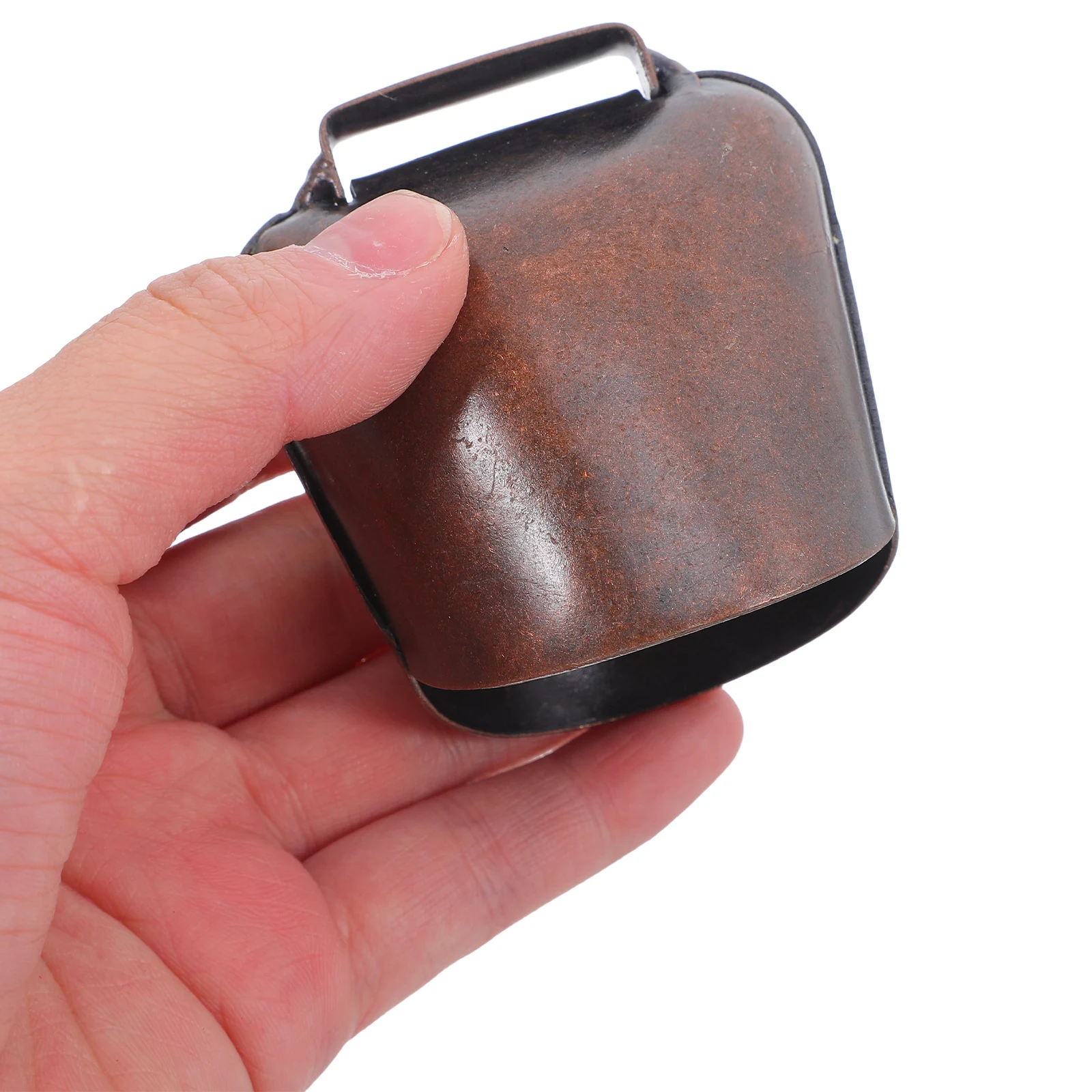 

2Pcs Cattle Sheep Bells Iron Anti lost Grazing Supplies Small Size Thickened Farming Accessories Vintage Color Long term Use Pet