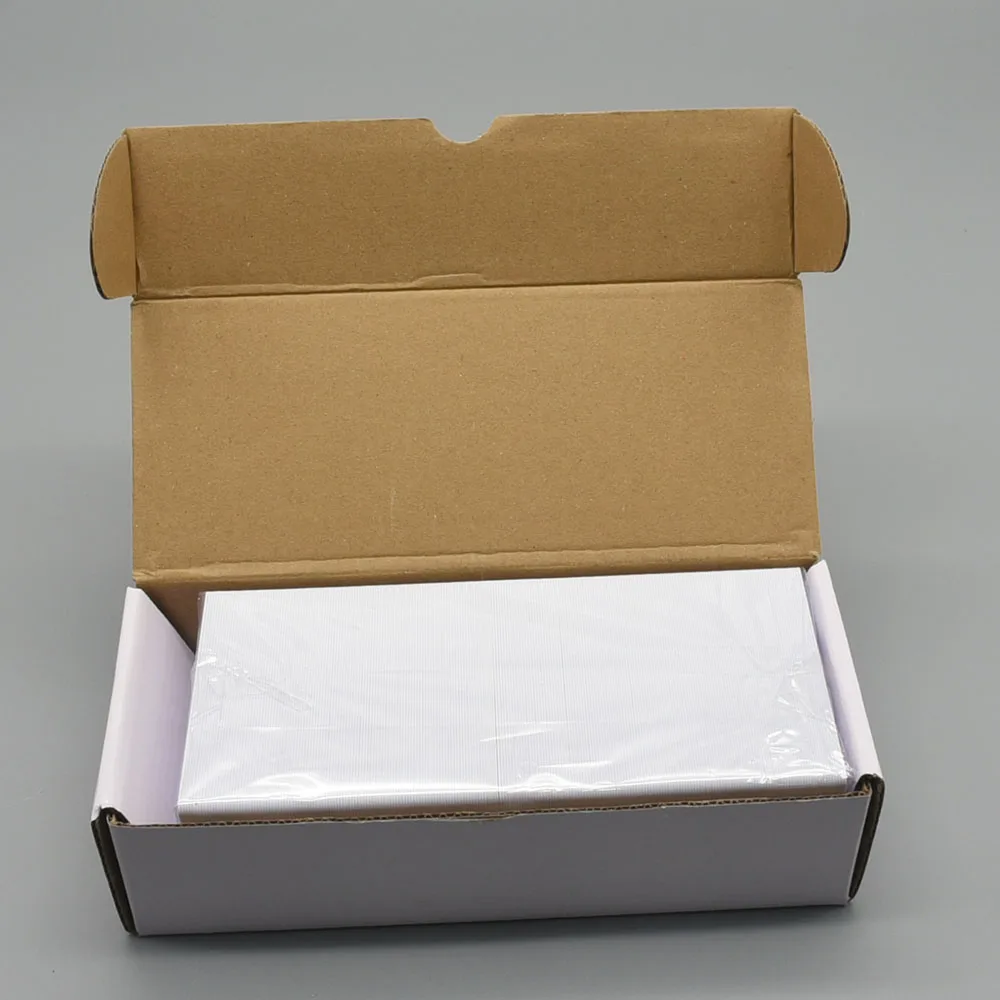 230 stks Witte Lege inkjet afdrukbare PVC Kaart Waterdichte plastic ID-kaart visitekaartje geen chip voor Epson voor Canon Inkjet printer