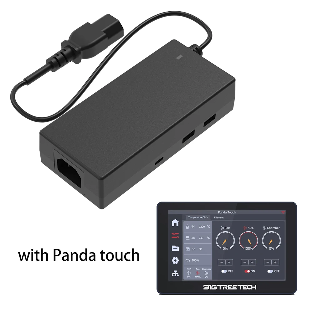 BIGTREETECH Panda Touch 5-inch touchscreen wifi-display voor Bambulab P1P P1S Multi-printer Controle Draadloos Klipper-scherm