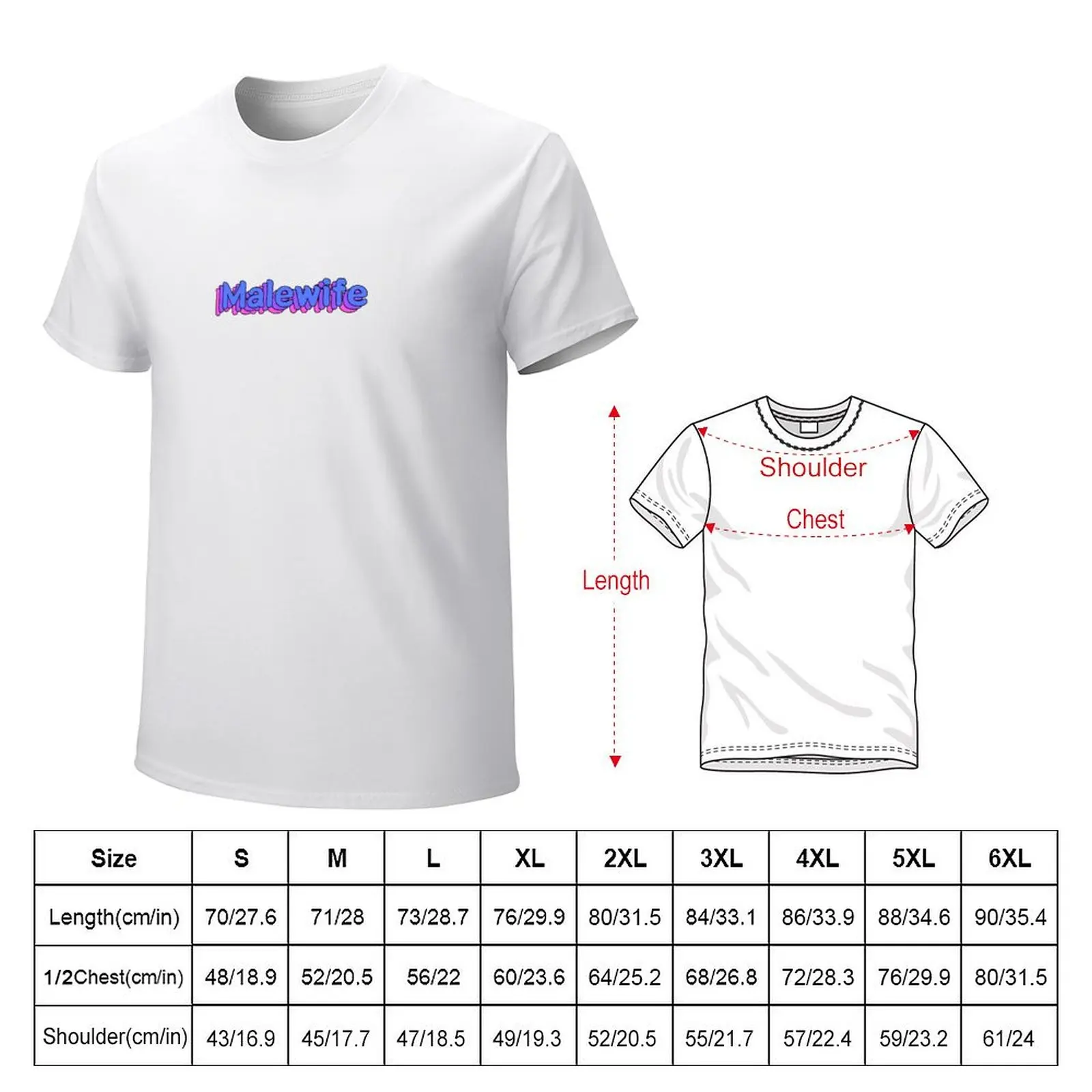 Malewife T-shirt sublime sweat oversized t shirt men