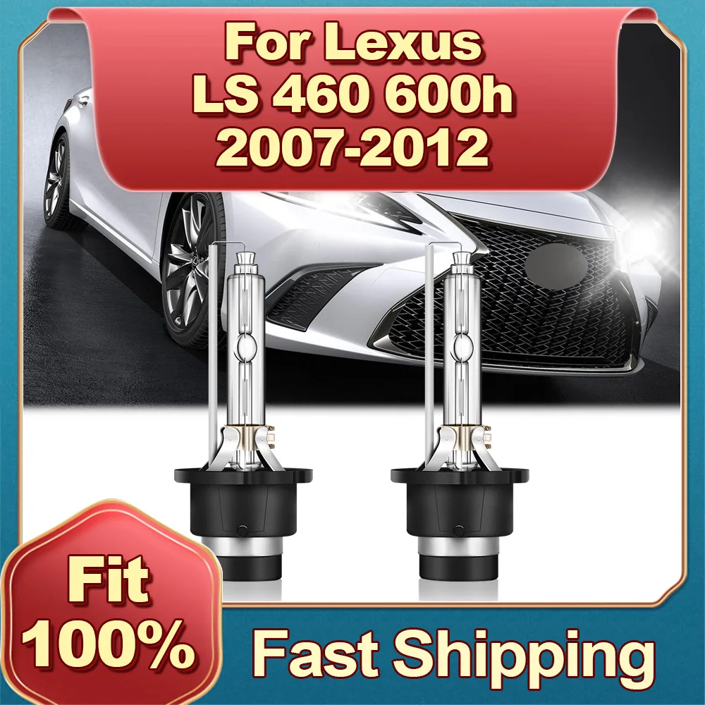 

12V D4S Xenon Headlights HID Car Bulb 35W 3800LM Automobiles Headlamps 6000K For Lexus LS 460 600h 2007 2008 2009 2010 2011 2012