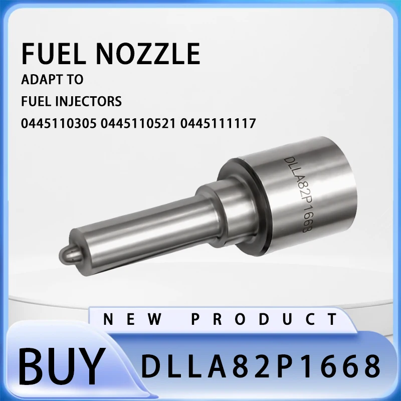 DLLA82P1668 Common Rail Euro III Fuel Spray Nozzle For Repair And Engine Maintenance Diesel Precision Atomizer Component LI0442