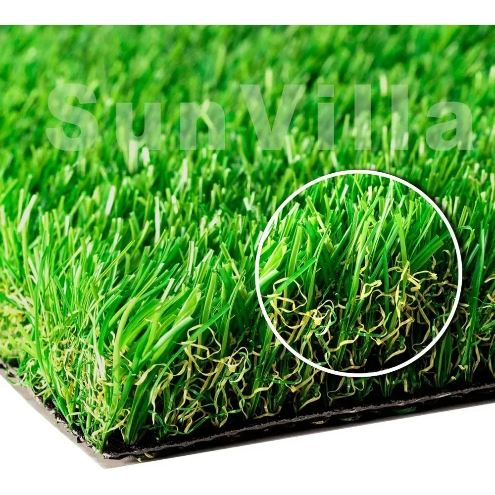 

XMSJ Artificial Lawn, SV7'X13' Realistic Indoor/Outdoor Artificial Grass/Turf 7 FT X 13 FT (91 Square FT) Artificial Lawn