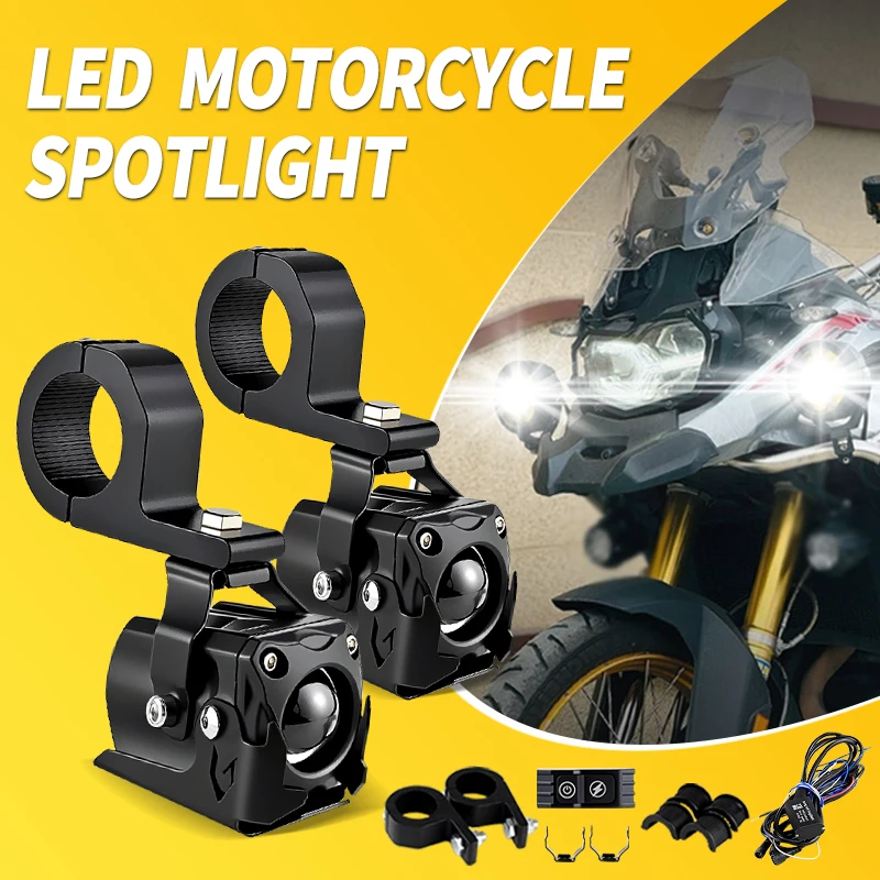 

1 комплект для BMW F800S F 800 S 2006-2011, светодиодные лампы, дополнительные фары для мотоциклов, фары DRL/дневные ходовые огни, 5000 лм, 80 Вт