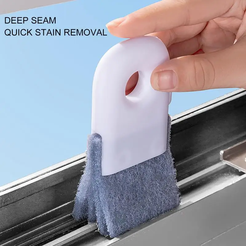 Hard-Bristled Crevice Cleaning Brush Crack And Crevice Cleaner  Crevice Cleaning Brush Window Groove Cleaning Brush  For Window