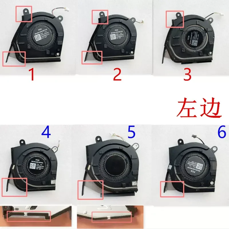 Cooling Fan for ASUS Magic 14 Air GA403U GA403UV8945-0ECHXHB8X20 Laptop CPU GPU Cooler Replacement Part