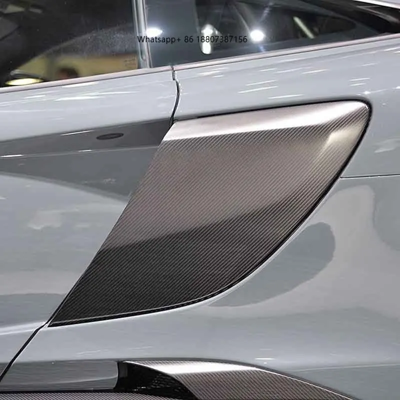 

Upgrade 675LT Style Dry Carbon Fiber Car Doors Air Inlet Trims forMcLaren MP4-12C 625C 650S