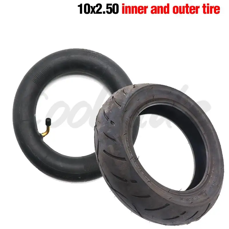 

10 Inch 10x2.50 Tire Pneumatic Inner Tube Outer Tyre for Kugoo M4 Pro Speedway Zero 10X Electric Scooter