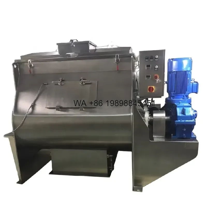 Wmwmnu for Feed Mill Poultry Animal Feed Double Shaft Paddle Grinder Mixer