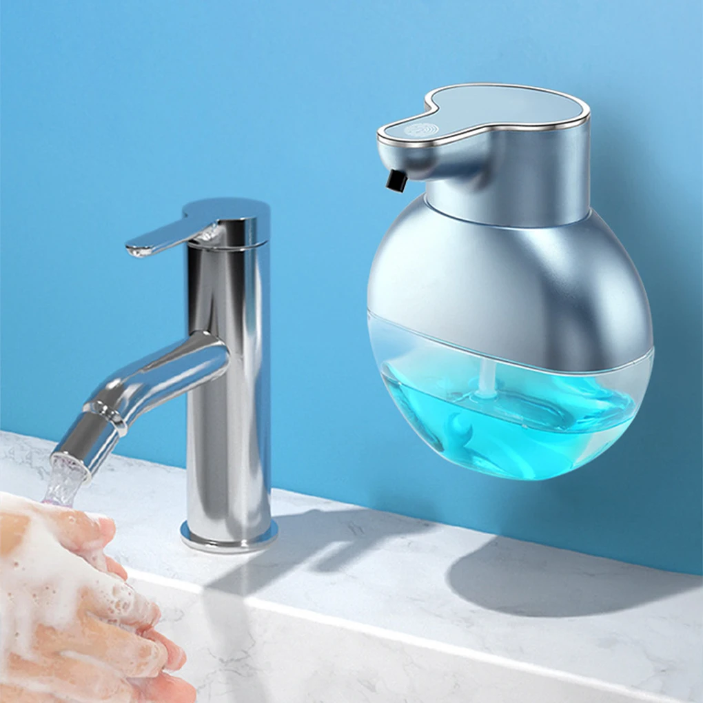 ABS Versatile Liquid Soap Dispenser With Induction Technology Modern And Space-saving Smart Bathroom