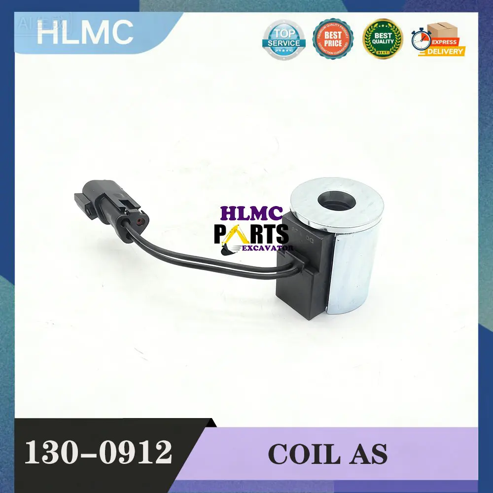 

Excavator Parts 130-0912 12V Solenoid Valve Coil for 416C 416D 420D 424D 426C 428C 428D 430D 432D