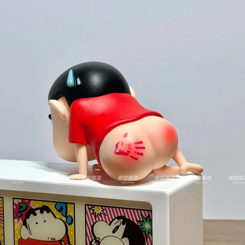 Simpatico personaggio dei cartoni animati giocattolo culo duro piccolo culo Xiaoxin raccoglie regalo di compleanno anime giochi di ruolo accessori giocattoli e hobby