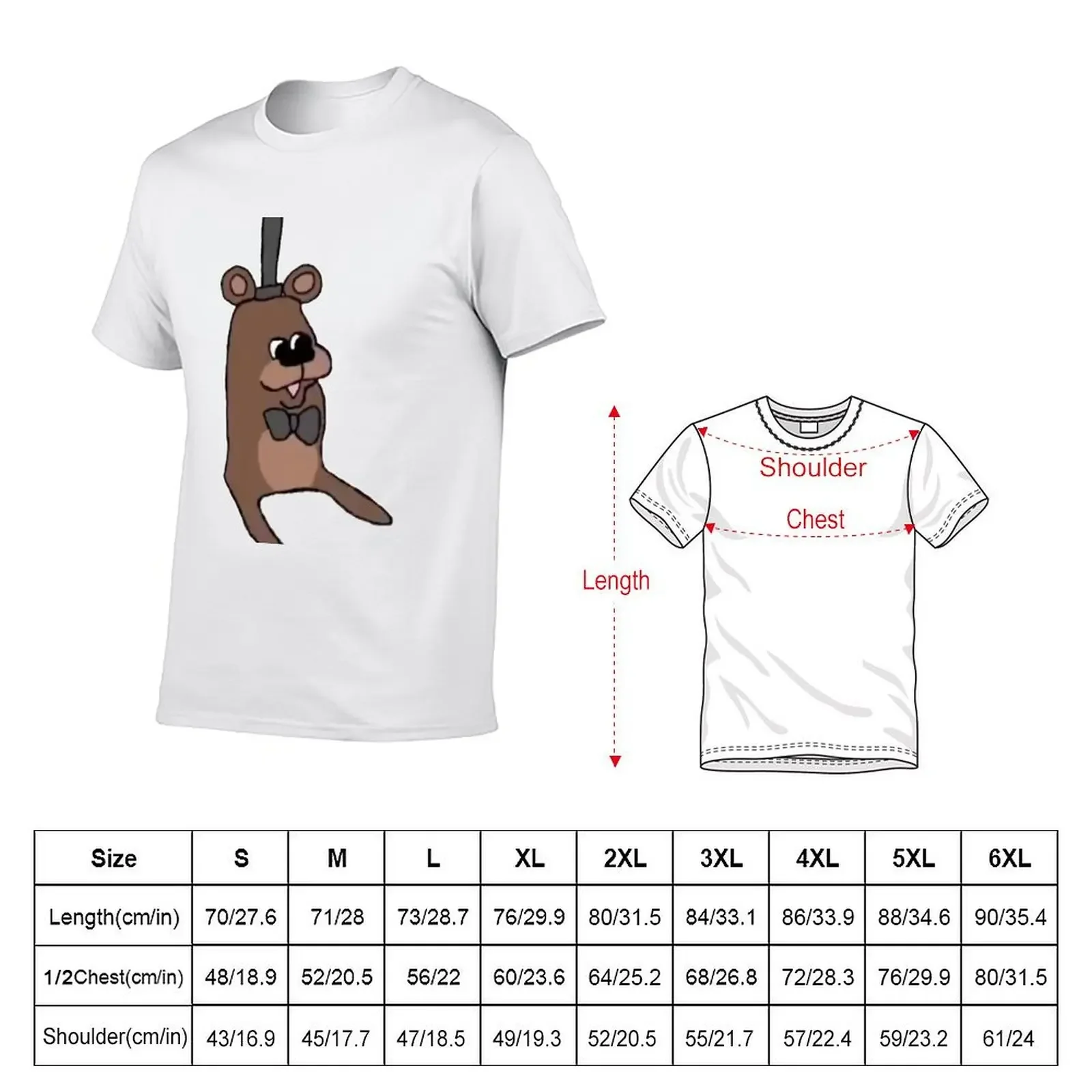 feddy T-shirt shirts graphic tees hippie clothes tops quick drying t shirts for men cotton