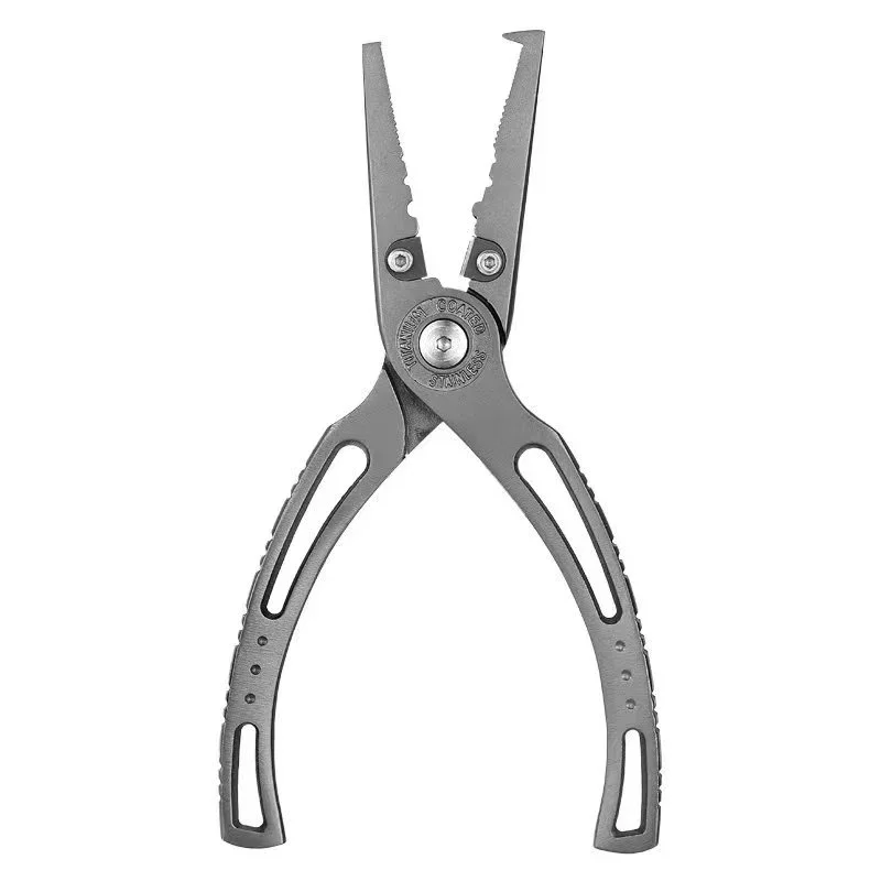 

Tungsten Steel Hook Remover Multifunctional Fish Line Cutter Grip Tools Hollow Handle Fishing Luya Pliers for Fly Fishing Tongs