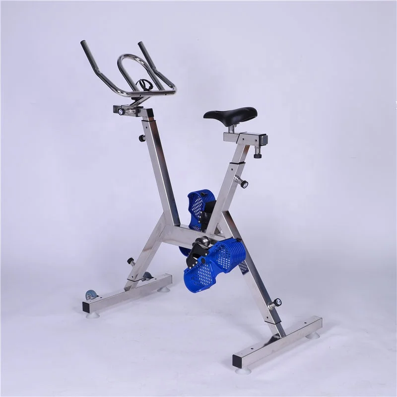 Resorts Elderly Injured Trainer use Water Therapy Fitness Commercial Aqua Spinning Bike Underwater Exercise  bicycle FOR SALE