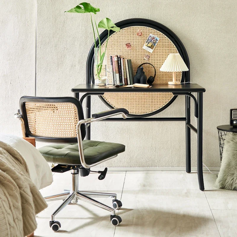

Rattan Dresser Writing Desk B & B Rattan Furniture Rattan Desk Simple Modern Computer Desk