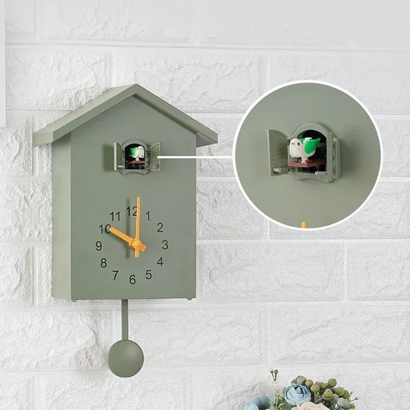 Xiaomi Mijia Cuckoo Quartz Wall Clock Desk Table Clocks Modern Design Bird Hanging Watch Decoration Alarm Clocks for Home Livin