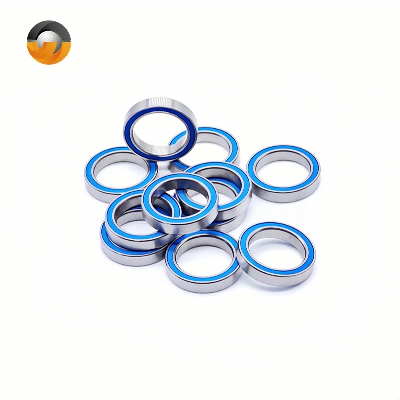 6702RS 15x21x4 mm Bearing 10Pcs Hobby Electric RC Car Truck 6702 RS 2RS ABEC-7 Ball Bearing 6702-2RS Blue Sealed