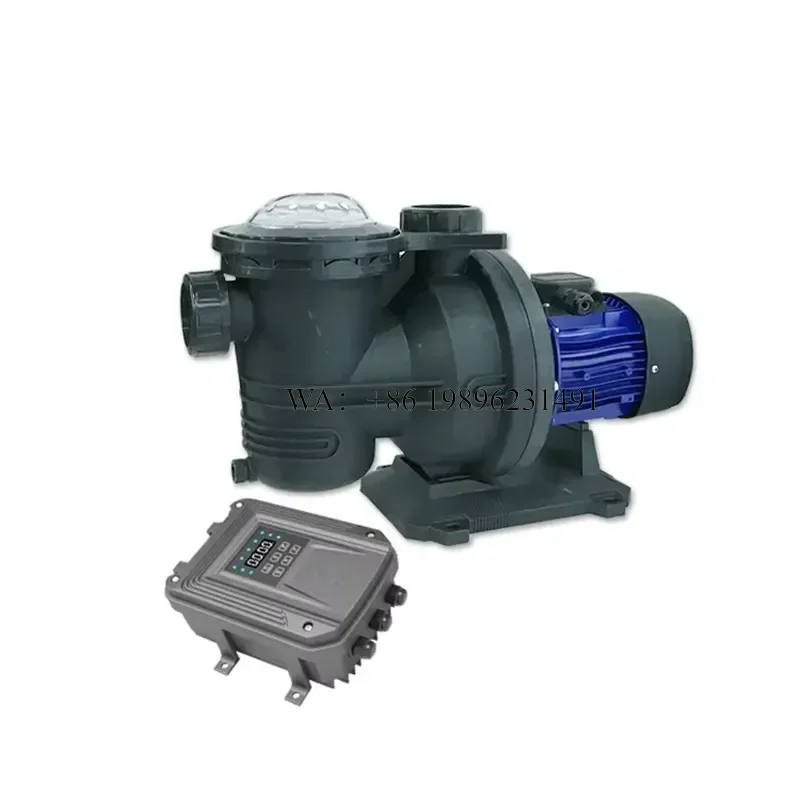 Wmwmnu for Swimming Pool Water Pump DC Solar Pool Pump with 100% Copper Wire Motor 17m/h Flow 15m Max Head