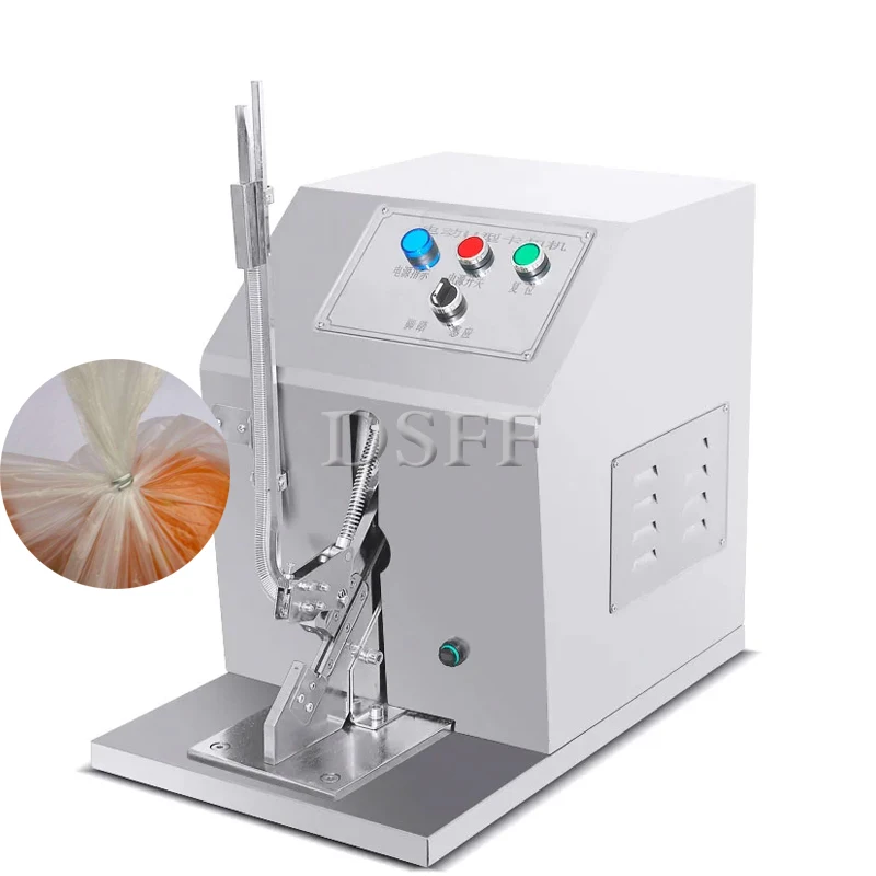 New Automatic Sensing Foot Shopping Bag Food Sealing Machine, Electric Sausage Sealing Machine