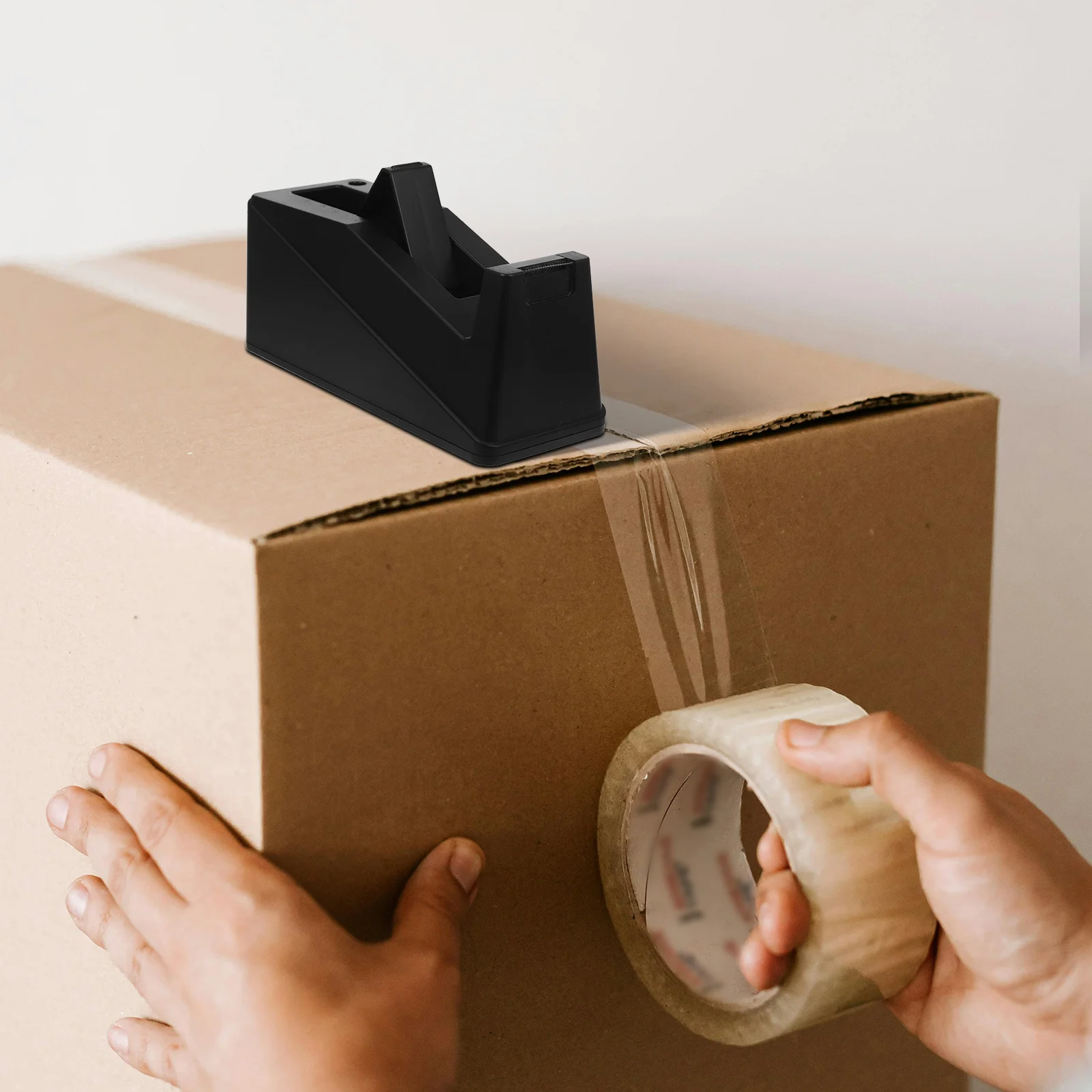 Efficiente dispenser di nastro di grandi dimensioni Distribuzione rapida dal taglio Design elegante per ufficio, casa, cucina, spazio di lavoro, supporto per dispenser di nastro