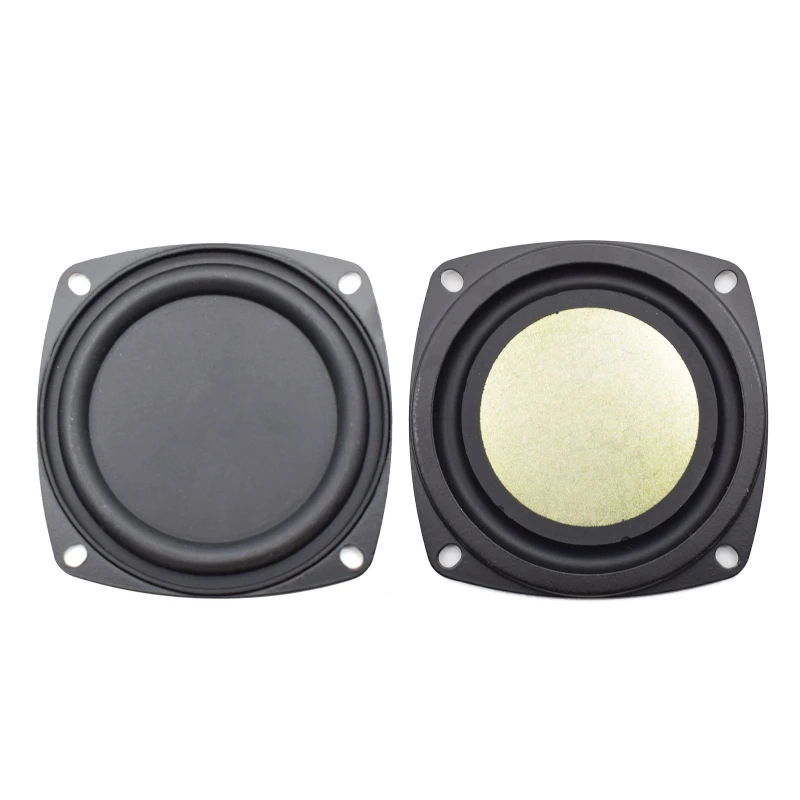 3 Inches 78mm Bass Speaker Passive Radiator Auxiliary Rubber Vibration Plate Subwoofer DIY Repair