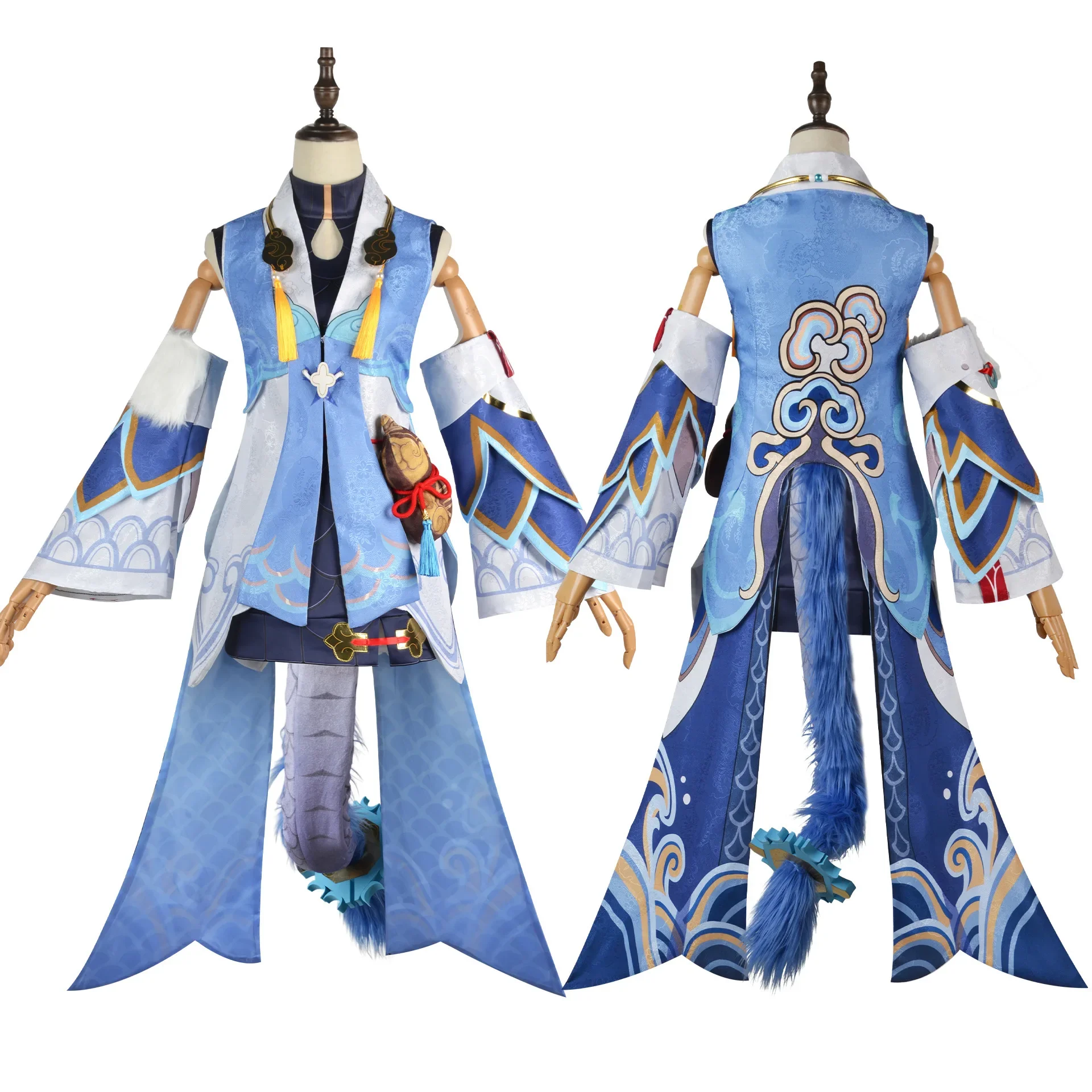 زي تنكري للرجال ، زي هونكاي ستار راي ، زي كرنفال ، أزياء أنمي للهالوين ، شعر مستعار