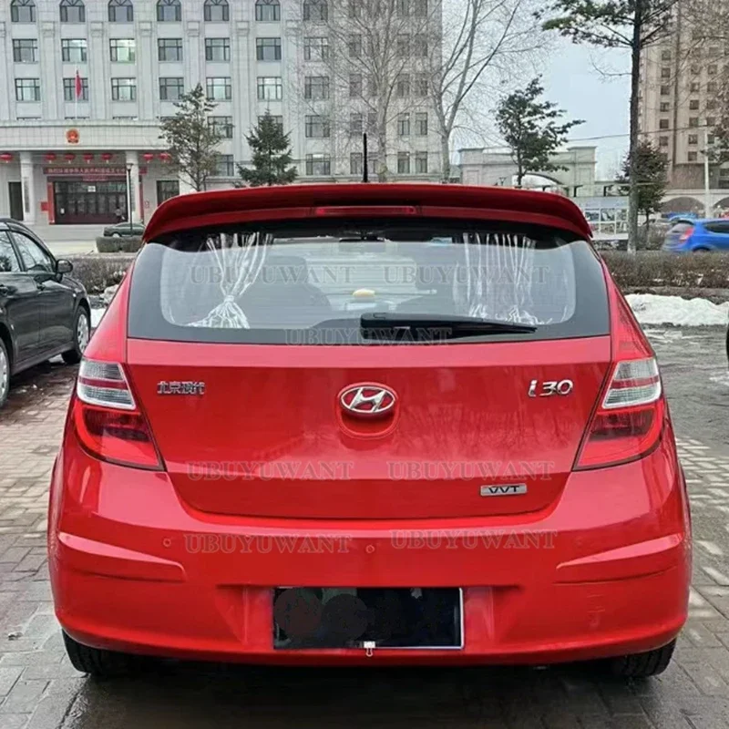 For Hyundai i30 2009 2010 2011 2012 2013 2014 2015 High Quality ABS Material Car Tail Wing Unpainted Primer Color Rear Spoiler