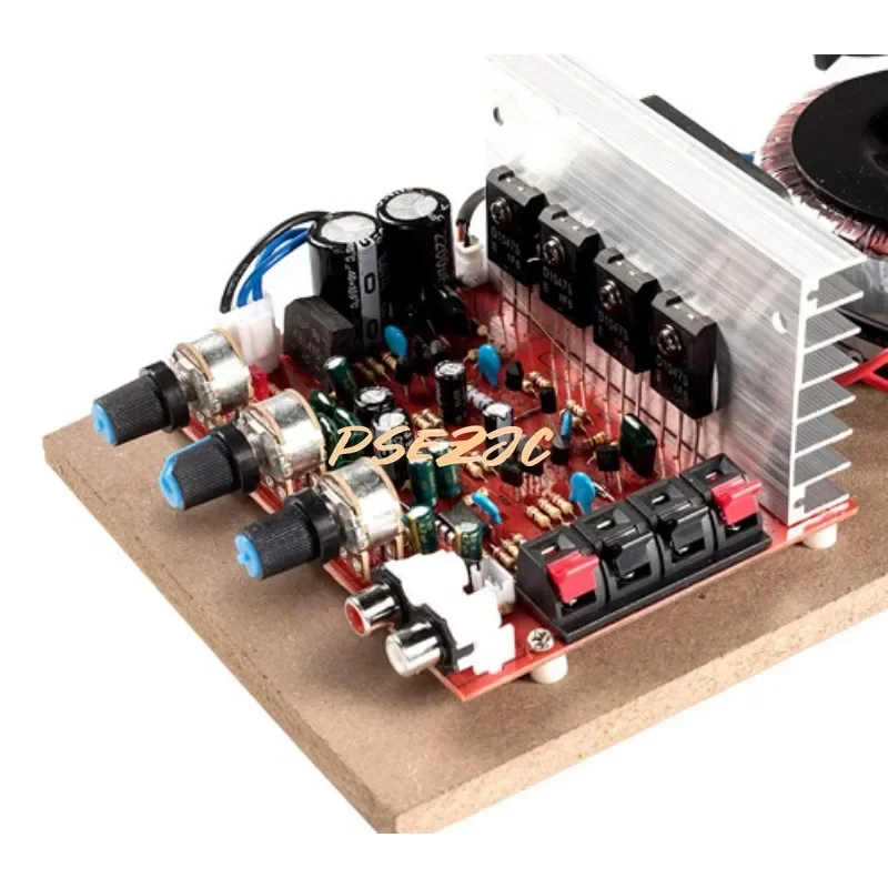 200W Household High-power Amplifier Board with Fan Sound System Can Be Modified Plus Bluetooth MP3 Card Reading DIY