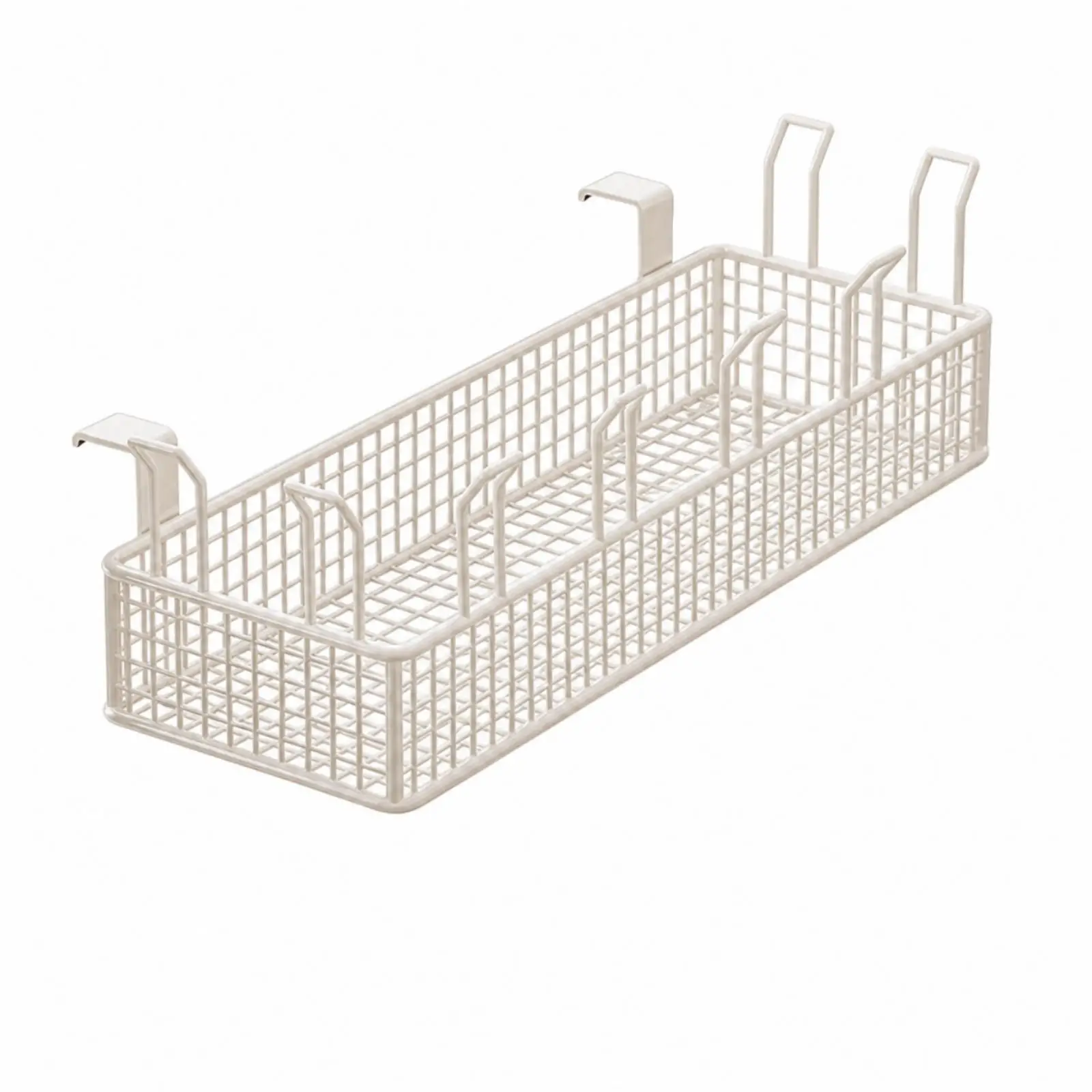 Cat Window Perch Hanging Bed for Balcony Railing Ventilated Open Grid Design Space Saving Pet Lounge