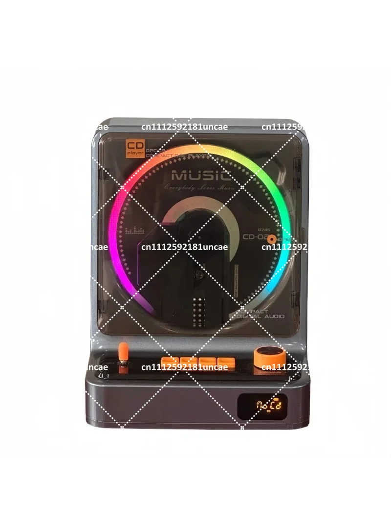 Retro CD Player Album Disc Audiophile Quality Bluetooth Speaker for Home