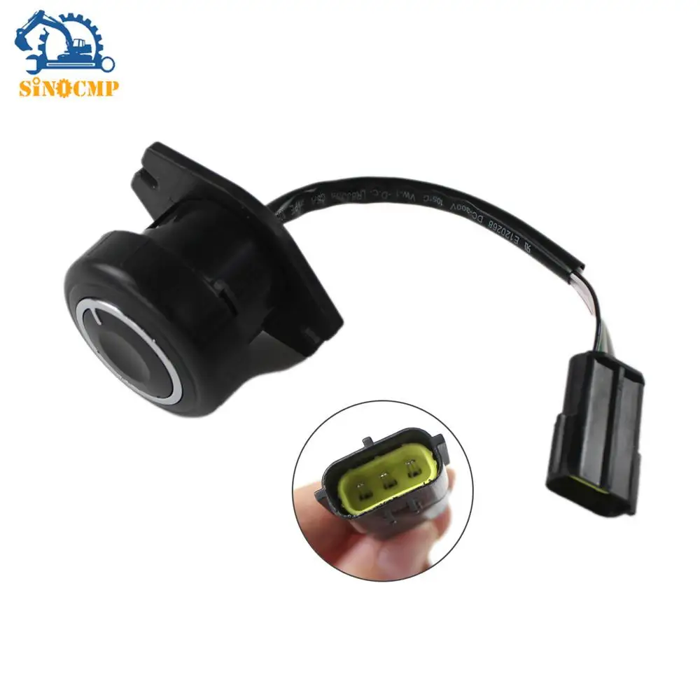 Throttle Motor Rotary Knob 2552-1004 30661-00004 For Doosan SOLAR 180W-V 200W-V 290LC-V 300LC-V 175LC-V DH220-5 Excavator Parts