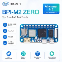 Banana Pi BPi-M2 Zero Allwinner H3 512MB DDR3 Opensource board Micro Pc Mini Computer Android Linux OS SBC Single Board Computer