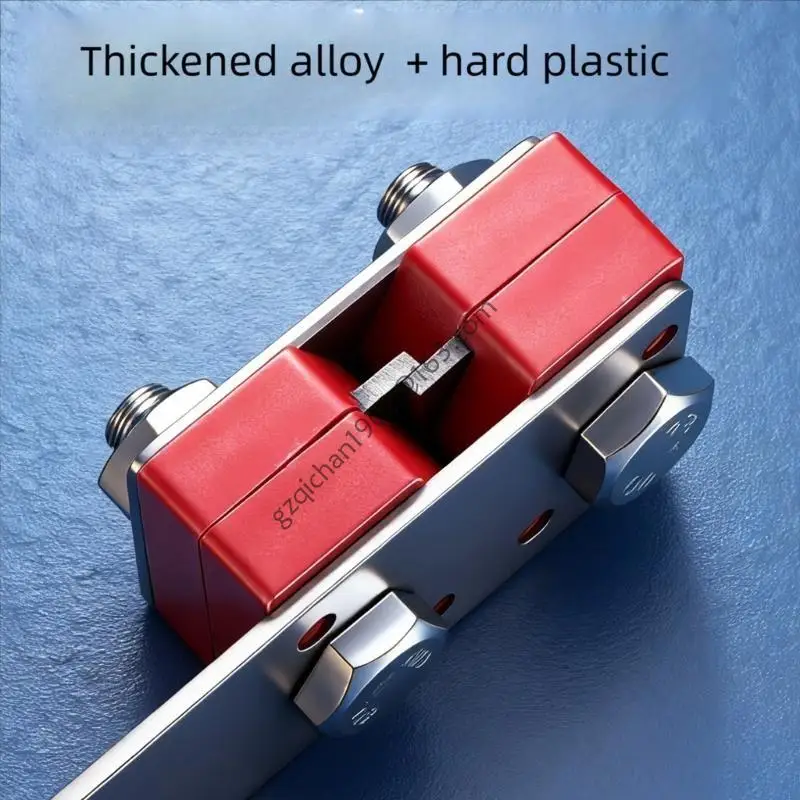 

X7AB Industrial Strength Banding Cutter Tool For Plastic Steel Strips Opening Heavy Duty Alloy Materials Comfortable Handle