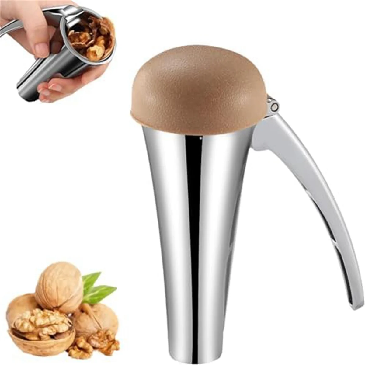 Walnut Nut Shelling Tool, Heavy Duty Nutcracker Pecan Walnut Plier Opener Tool,Multifunction Nut Cracker for Nut Walnut