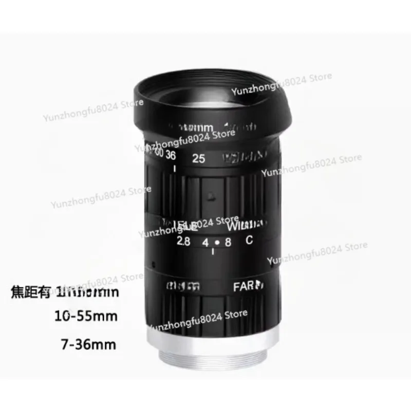 

Camera Zoom Lens C Interface Manual Zoom Focal Length 5-12mm7-36mm10-50mm10-55mm