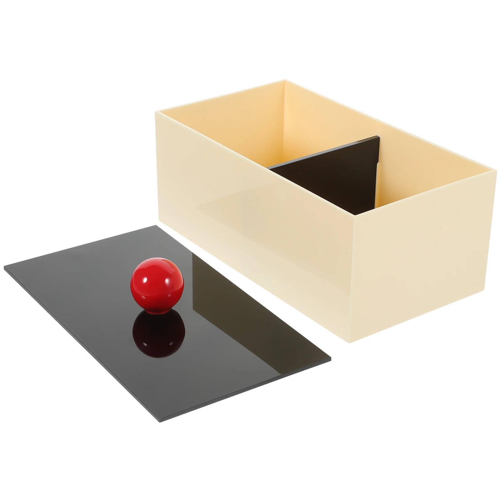 

Storage Box Lipstick Case Lipstick Box With Cover Organizer Dust-proof Holder Acrylic Material Vanity Storage