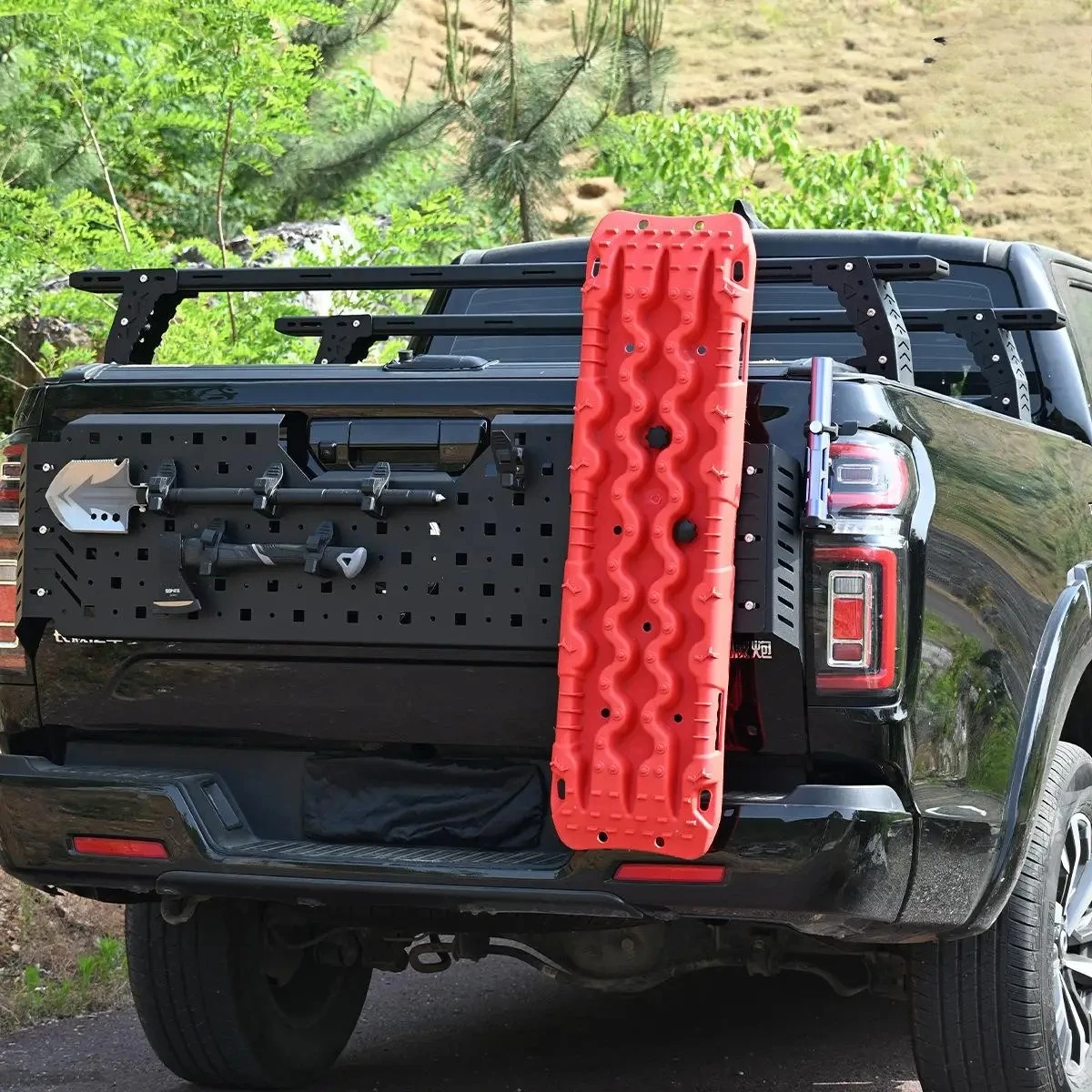 Adjustable Crossbar Pickup Truck Bed Rack For Tonneau Cover With T-Slot Dream Garage B2B Wholesale Universal Aluminum