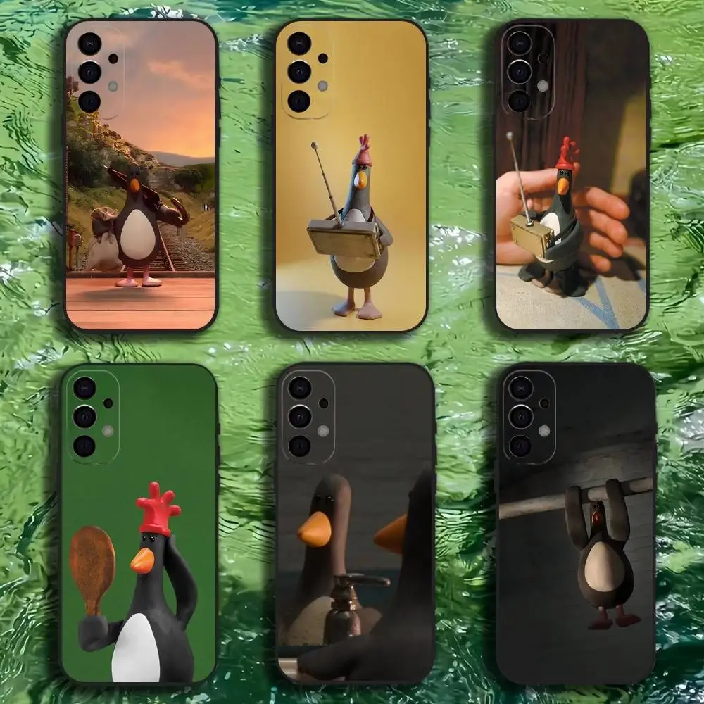 

Funny Feathers McGraw Phone Case For Samsung S25,S24,S21,S22,S23,S30,Ultra,S20,Plus,Fe,Lite,Note,10,9,5G Black Cover